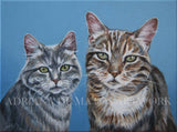 Personalized Oil Painting From Photos, handcraft art on Canvas-Show Case RAF102317-12