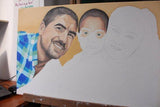 F&S Gift Store Custom Portrait Painting Kids Painting from photo Wedding gift Personalized portrait Personalized gift Custom Family portrait