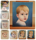 F&S Gift Store Custom Oil Painting Oil Portrait Painting from Photo Custom Art Child Portrait Canvas Painting Commission 11x14