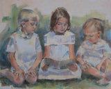 F&S Gift Store Custom Child Portrait, Child Painting, Portrait of Children, Head and shoulders portrait, Custom Oil Painting, Gift Idea, Paint my photo,
