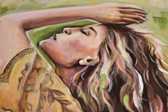 Personalized Oil Painting From Photos, handcraft art on Canvas-Show Case KBM102042-24