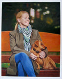 F&S Gift Store Custom Pet Portrait,Dog,Cat,Horse,Bird Original high quality oil painting from photo in any size and style,personalized gift item wall art