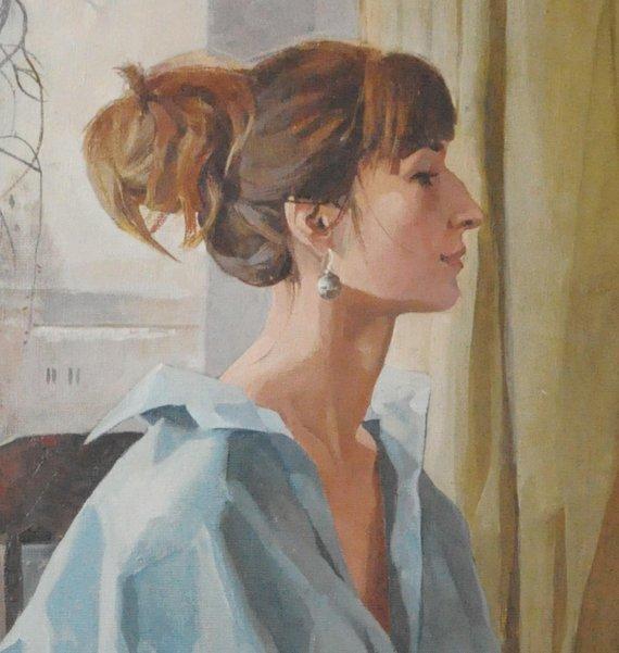 Personalized Oil Painting From Photos, handcraft art on Canvas-Show Case AHI101953-12