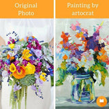 Personalized Oil Painting From Photos, handcraft art on Canvas-Show Case CPS100538-24