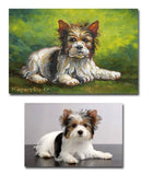 Personalized Oil Painting From Photos, handcraft art on Canvas-Show Case SPM100678-20