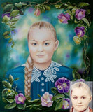 Personalized Oil Painting From Photos, handcraft art on Canvas-Show Case LRE101483-20