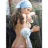 Personalized Oil Painting From Photos, handcraft art on Canvas-Show Case RRO101392-12