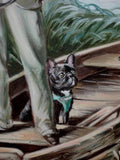 Personalized Oil Painting From Photos, handcraft art on Canvas-Show Case JMO101460-12