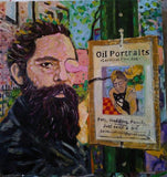 F&S Gift Store Custom portrait commissioned oil painting painting from photo oil portrait