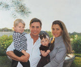 F&S Gift Store Custom portrait-custom family portrait-oil painting-custom oil portrait painting-painting from photo-childrens portrait-personalized ETSY