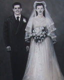 Personalized Oil Painting From Photos, handcraft art on Canvas-Show Case SRM102583-48