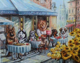 Personalized Oil Painting From Photos, handcraft art on Canvas-Show Case AEO100683-12
