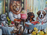 F&S Gift Store Custom dog portrait painting Custom pet portrait custom Oil painting pet portrait dog painting Commission painting animal painting custom