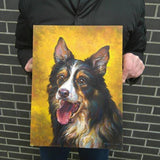 Personalized Oil Painting From Photos, handcraft art on Canvas-Show Case PNG101701-24