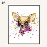 F&S Gift Store Paint by number dog/ dog painting/ dog portrait/ custom dog painting/ custom dog portrait/ pet painting/ dog art/ custom pet painting/ lover