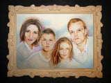 Personalized Oil Painting From Photos, handcraft art on Canvas-Show Case OBE100757-12