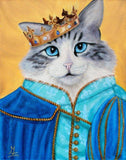 F&S Gift Store Cat Portrait Custom, Custom Pet Portrait, Pet Portrait Custom, Cat Decor, Cat Lover Gift, Cat Wall Art, Cat Painting, Cat Art, Pet Portrait