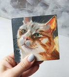 Personalized Oil Painting From Photos, handcraft art on Canvas-Show Case NBM101163-24
