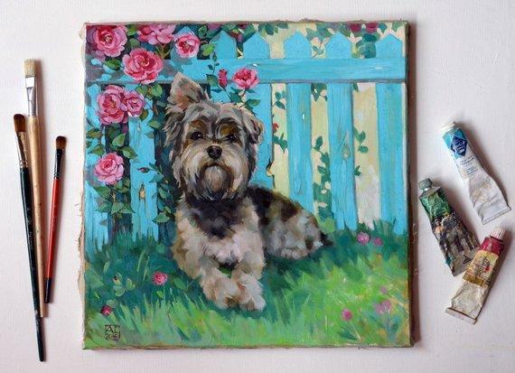 Personalized Oil Painting From Photos, handcraft art on Canvas-Show Case ABC102624-24