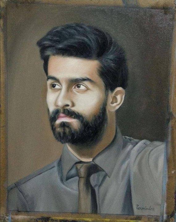 F&S Gift Store Custom Portrait/ Boyfriend Gift/ Photo to Painting/ Oil Painting/Valentine's Gift/Couple portrait/Birthday Gift/ Romantic Gift /Girlfriend