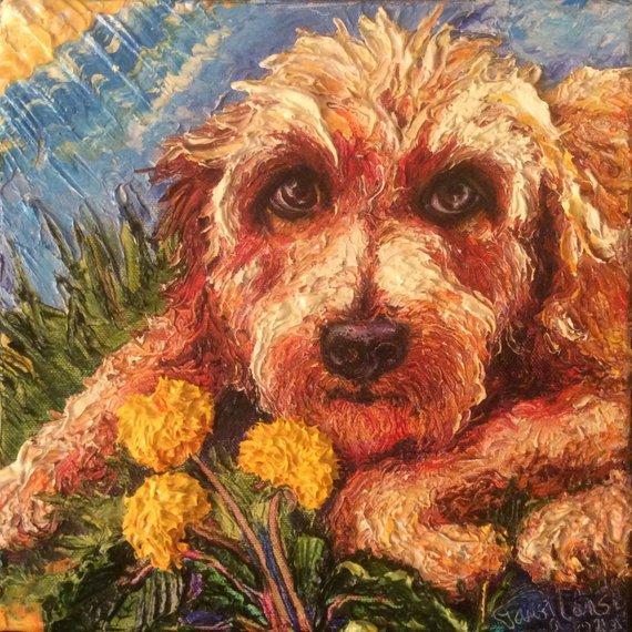Personalized Oil Painting From Photos, handcraft art on Canvas-Show Case CPE100945-48