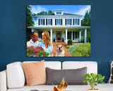 Personalized Oil Painting From Photos, handcraft art on Canvas-Show Case OON101906-12