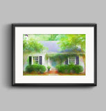 F&S Gift Store House painting, House portrait, Custom house, House watercolor, Painting from photo, Custom home painting, House illustration, New home