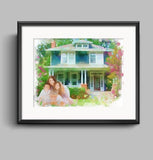 Personalized Oil Painting From Photos, handcraft art on Canvas-Show Case OON101906-12