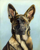 F&S Gift Store Custom painting dog,Custom painting cat,Pet oil Portrait,Pet Portrait from photo, Pet Custom Drawing,Personalized Dog portrait,Oil Painting