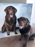 F&S Gift Store Custom Painted Pet Portraits in Oil