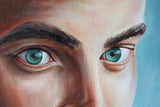 F&S Gift Store Custom, Portrait Painting with oil paints.