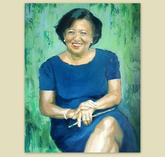 Personalized Oil Painting From Photos, handcraft art on Canvas-Show Case CKB102363-24