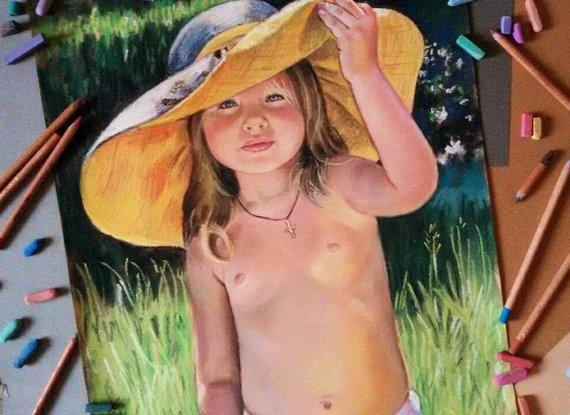 Personalized Oil Painting From Photos, handcraft art on Canvas-Show Case TEN102357-48