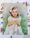 F&S Gift Store Portrait Child Portrait custom portrait painting Family portrait Wedding portrait Drawing portrait Commission portrait from photo