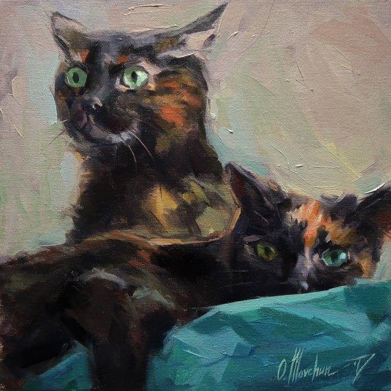 Personalized Oil Painting From Photos, handcraft art on Canvas-Show Case SMJ101740-20