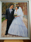 F&S Gift Store Oil painting portrait Custom portrait Family portrait Child Custom Painting Wedding Portrait From Photo