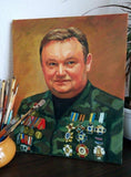 F&S Gift Store Oil painting portrait Custom portrait Family portrait Child Custom Painting Wedding Portrait From Photo