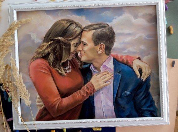 Personalized Oil Painting From Photos, handcraft art on Canvas-Show Case OJC102050-20