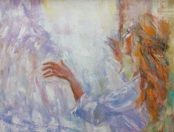 Personalized Oil Painting From Photos, handcraft art on Canvas-Show Case OJO101637-24