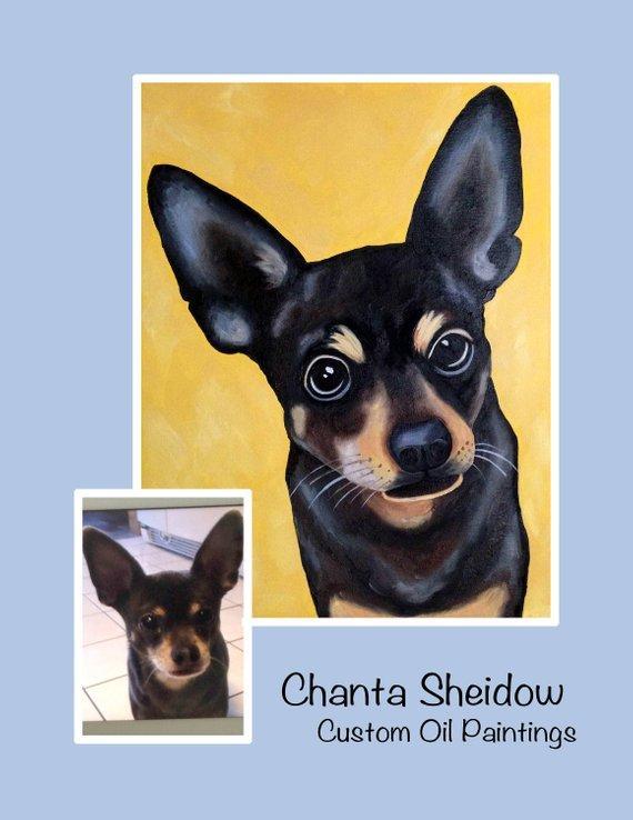 Personalized Oil Painting From Photos, handcraft art on Canvas-Show Case JLI101047-30