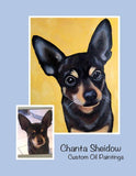 Personalized Oil Painting From Photos, handcraft art on Canvas-Show Case JLI101047-30