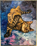 F&S Gift Store Custom Portrait Oil Painting - Personalized family portrait, pet portrait, canvas painting, art from photo