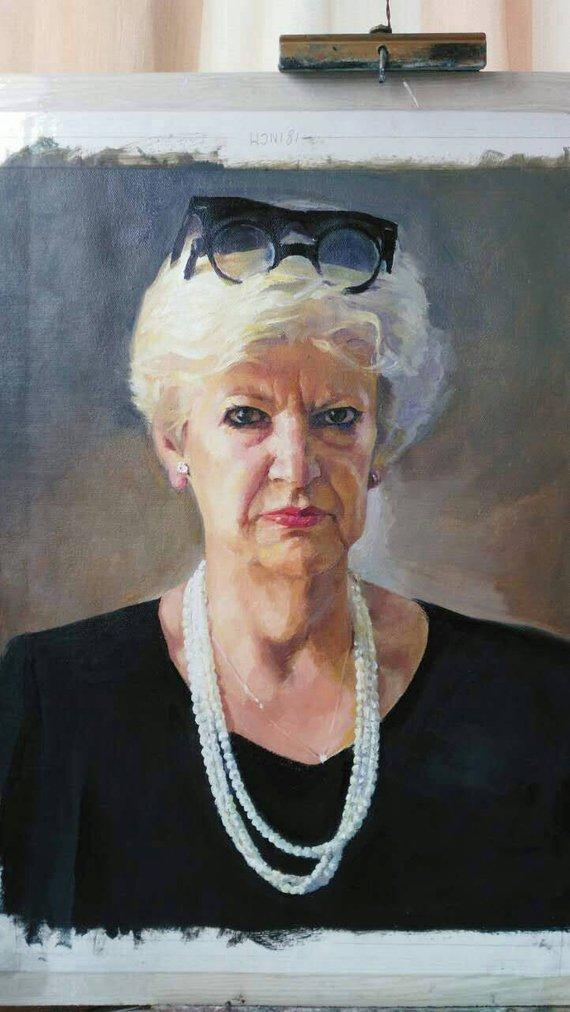 Personalized Oil Painting From Photos, handcraft art on Canvas-Show Case HGD101366-24
