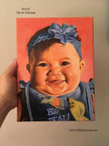 F&S Gift Store Custom Oil Painting Portrait 9"x12"