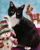 F&S Gift Store Pet Portrait Oil painting, Custom Dog portrait, Cat portrait, Pet portraits, Pet Lover gift for her, gift for him, Commission a pet portrait