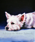 F&S Gift Store Custom Pet Portrait - Dog Portrait - Dog & Cat Oil Painting - Pet Gift - Dog Lovers Gift - Pet Loss Gift - Pet Owners Gift - Dog Memorial