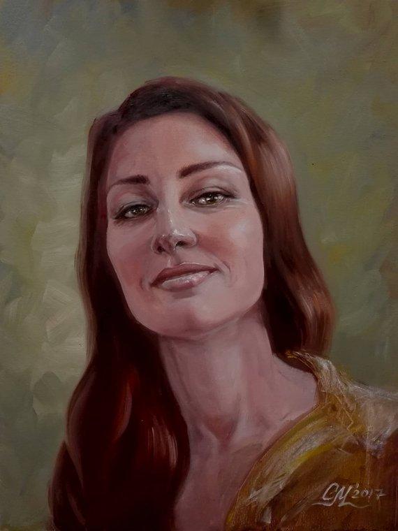 Personalized Oil Painting From Photos, handcraft art on Canvas-Show Case MKO102183-24