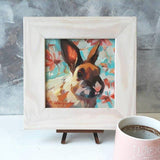 Personalized Oil Painting From Photos, handcraft art on Canvas-Show Case BAD101788-24