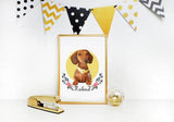 F&S Gift Store Dog Portrait From Photo Pet Portrait Dog Painting Custom Dog Art Dog Lover Gift Mother Day Digital Art Oil Painting Watercolor Art Print