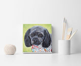 F&S Gift Store Custom dog portrait, Memorial gift, Pet supplies, Oil painting, Custom portrait, Custom pet portrait, Personalized gift